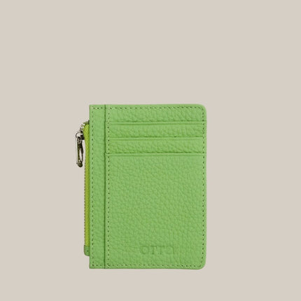 Pistachio Green – Elara 152 Small Zip Cardholder