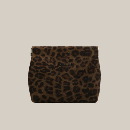 Espresso Leopard - Ivy 331 Compact Squeeze Pouch