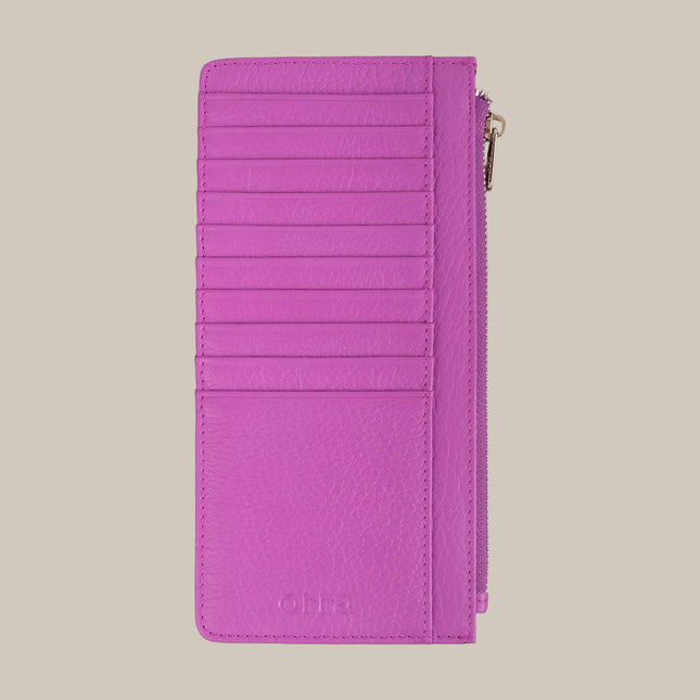 Lilac – Elara 151 Large Zip Cardholder