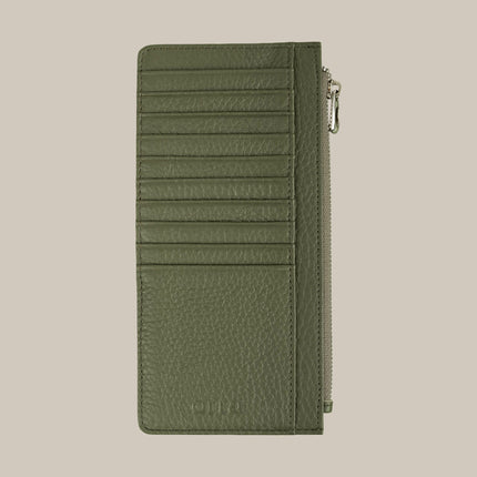 Olive – Elara 151 Large Zip Cardholder