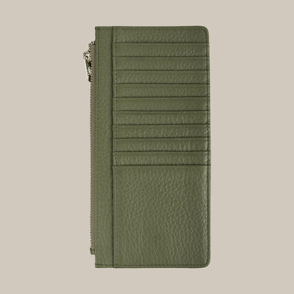 Olive – Elara 151 Large Zip Cardholder
