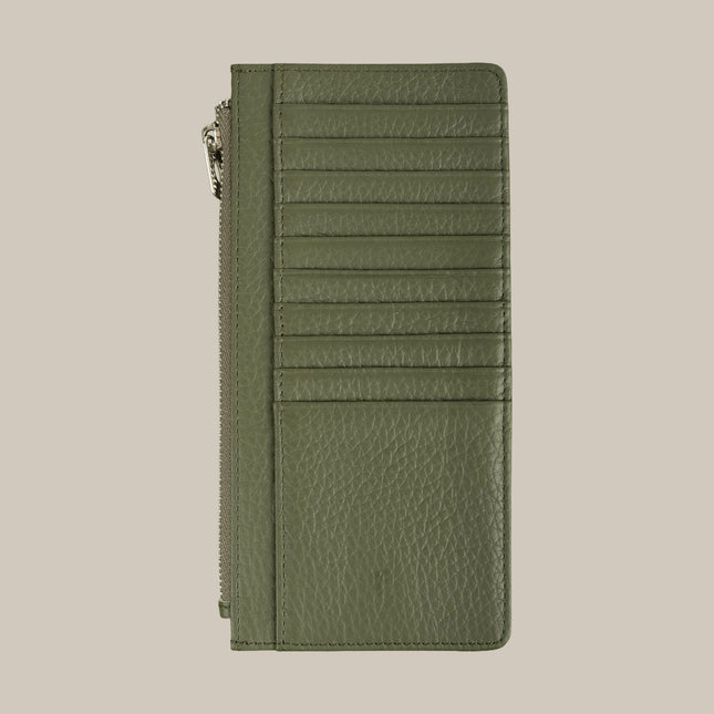 Olive – Elara 151 Large Zip Cardholder