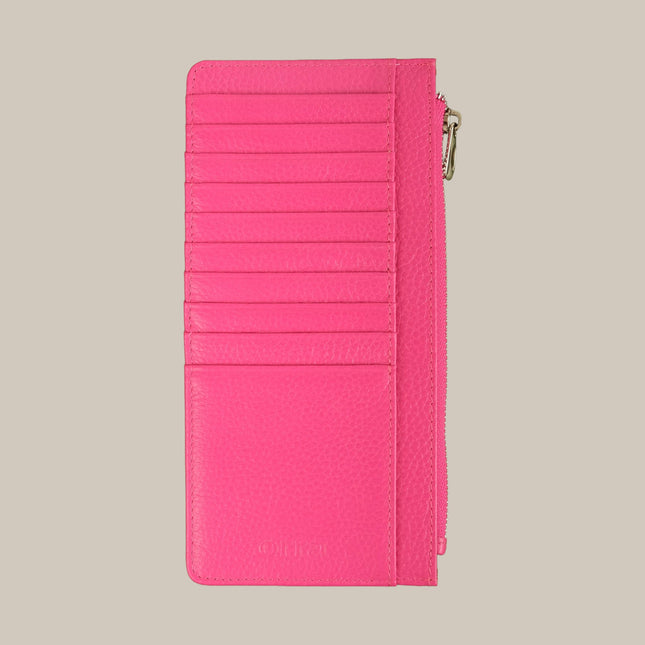Pink – Elara 151 Large Zip Cardholder