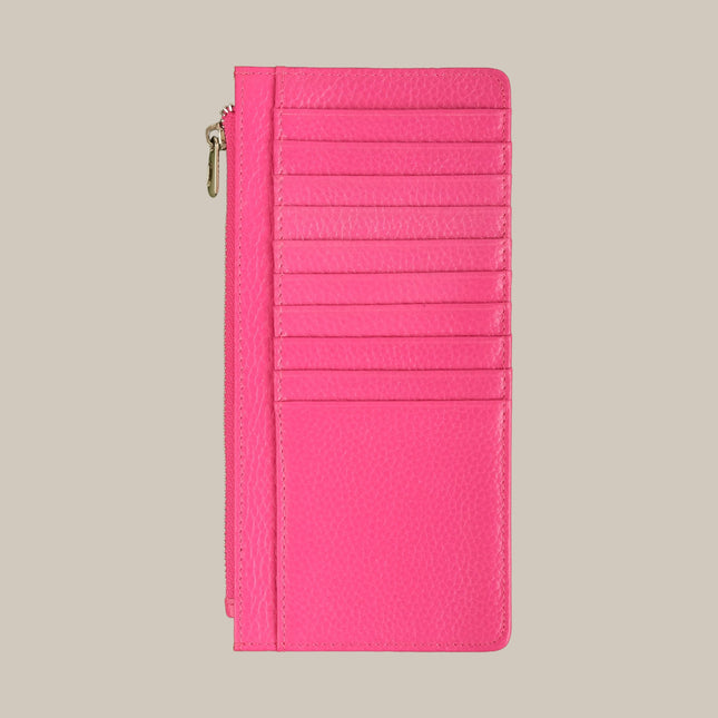 Pink – Elara 151 Large Zip Cardholder
