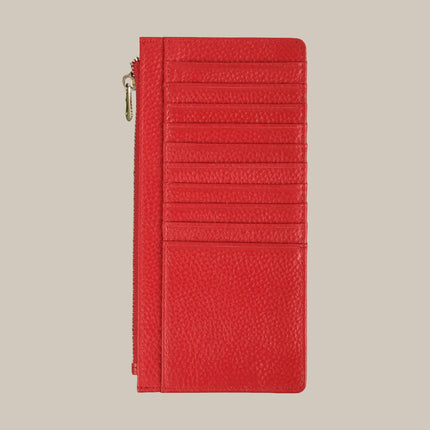 Red – Elara 151 Large Zip Cardholder