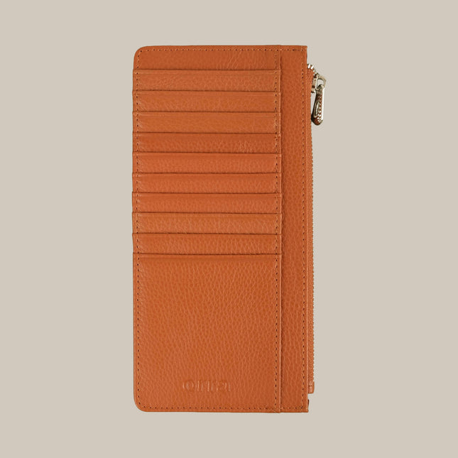 Tan – Elara 151 Large Zip Cardholder