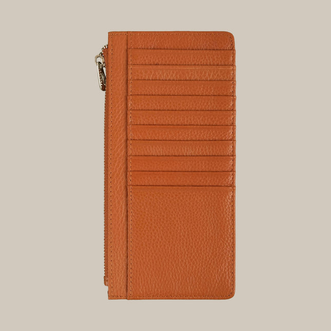 Tan – Elara 151 Large Zip Cardholder