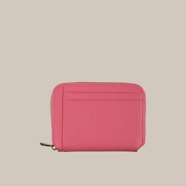 Pink - Noa 231 Small Zip Wallet