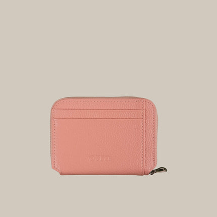 Pastel Pink - Noa 231 Small Zip Wallet