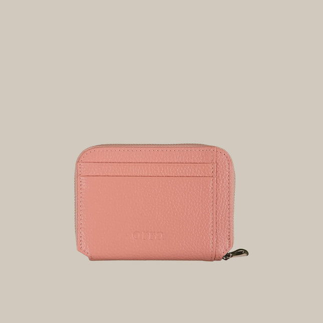 Pastel Pink - Noa 231 Small Zip Wallet