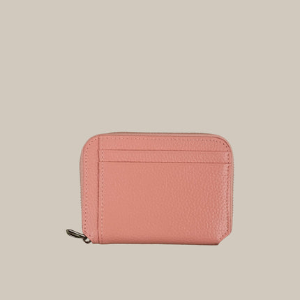 Pastel Pink - Noa 231 Small Zip Wallet