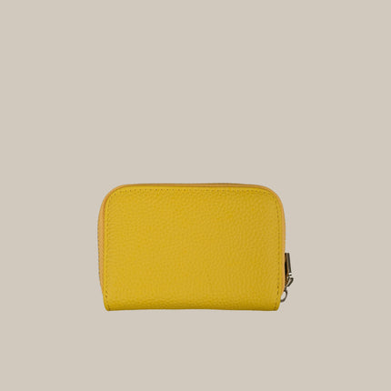 Lemon Yellow - Mila 161 Compact Zip Cardholder