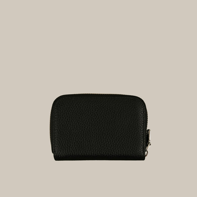 Black - Mila 161 Compact Zip Cardholder
