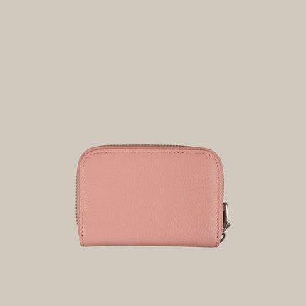 Pastel Pink - Mila 161 Compact Zip Cardholder