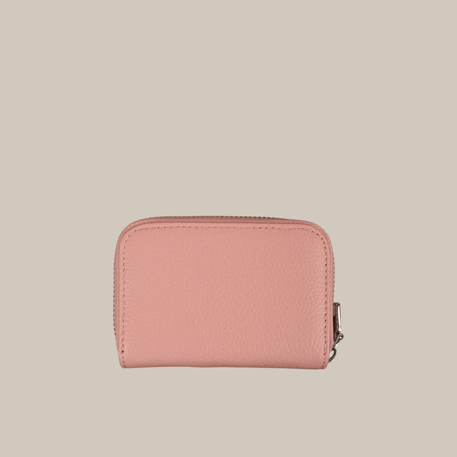Pastel Pink - Mila 161 Compact Zip Cardholder