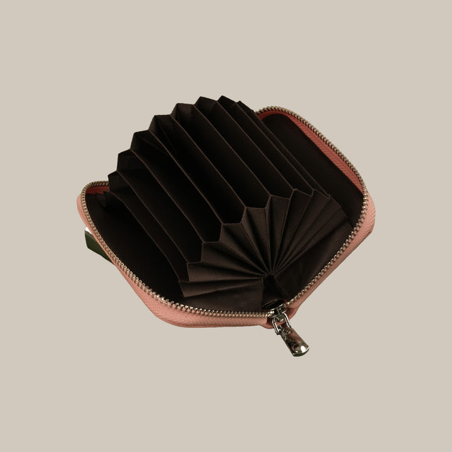 Pastel Pink - Mila 161 Compact Zip Cardholder