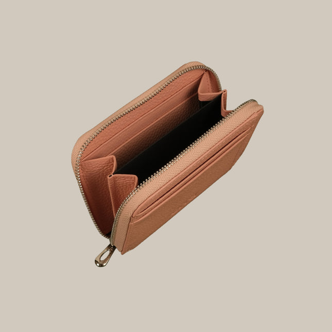 Pastel Pink - Noa 231 Small Zip Wallet