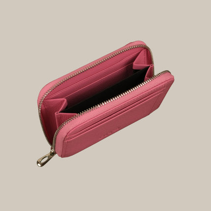 Pink - Noa 231 Small Zip Wallet