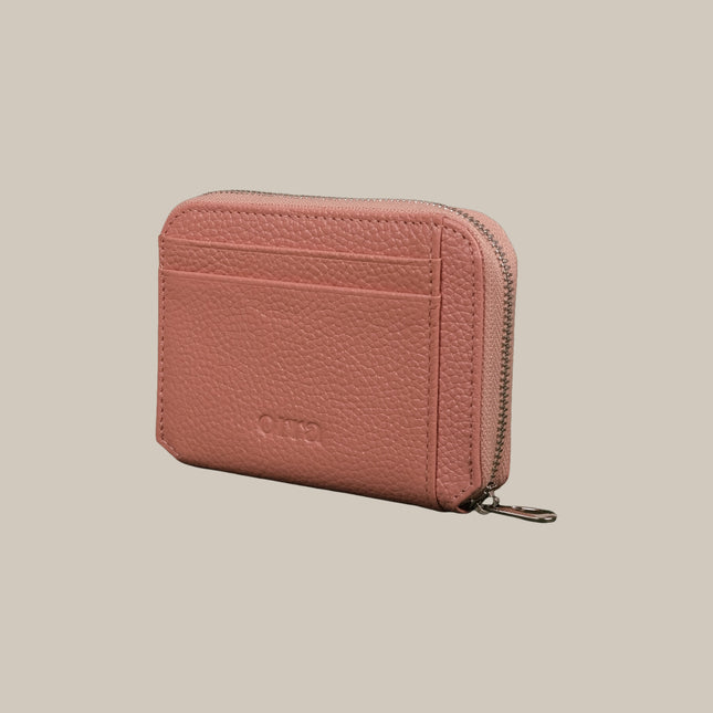 Pastel Pink - Noa 231 Small Zip Wallet