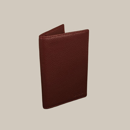 Burgundy - Lumi 342 Passport Holder
