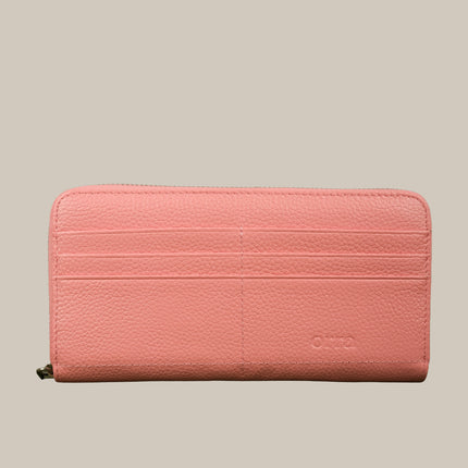 Pastel Pink - Noa 251 Large Zip Wallet