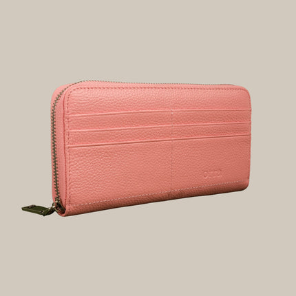 Pastel Pink - Noa 251 Large Zip Wallet
