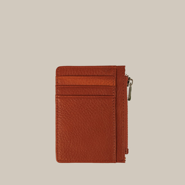 Brown – Elara 152 Small Zip Cardholder