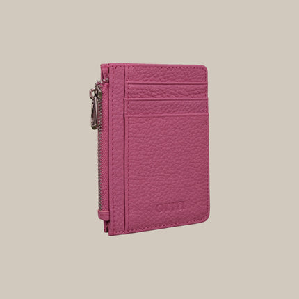 Flamingo Pink – Elara 152 Small Zip Cardholder