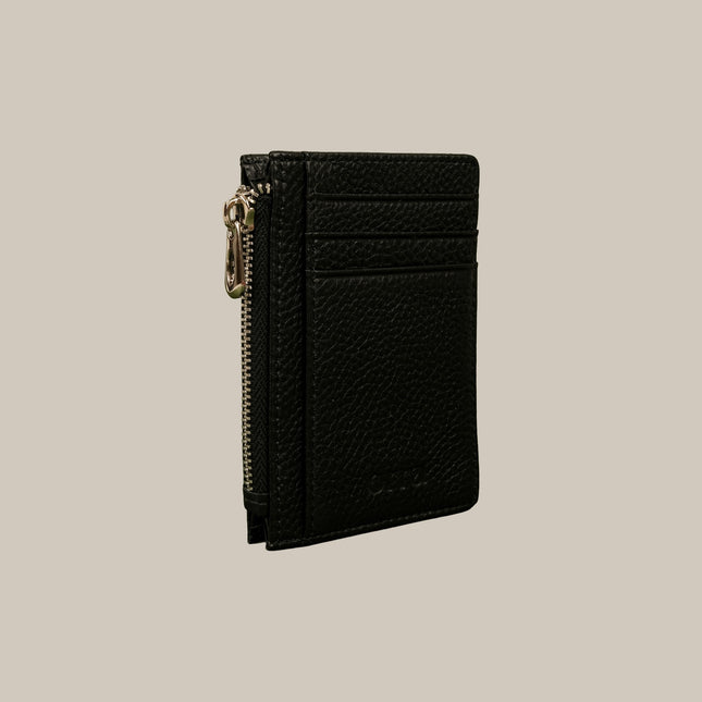 Black – Elara 152 Small Zip Cardholder
