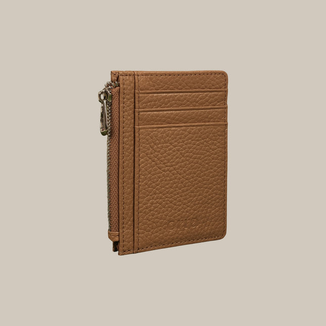 Chestnut – Elara 152 Small Zip Cardholder