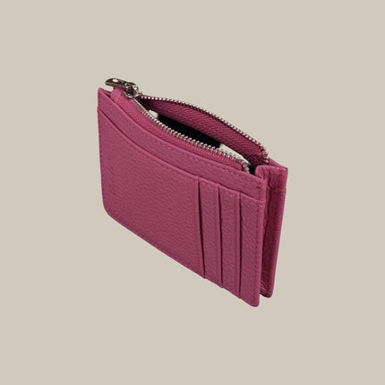 Flamingo Pink – Elara 152 Small Zip Cardholder