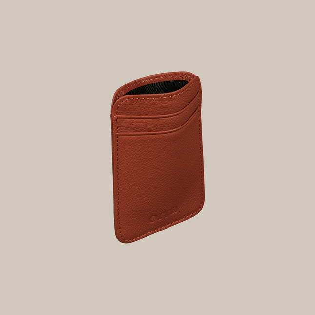 Tan - Vela 162 Ultra Slim Cardholder