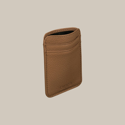 Chestnut - Vela 162 Ultra Slim Cardholder