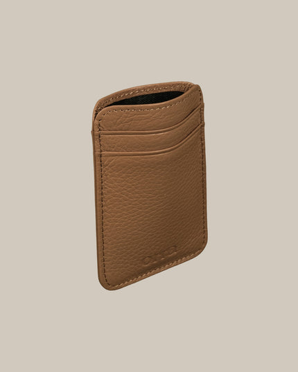 Chestnut - Vela 162 Ultra Slim Cardholder