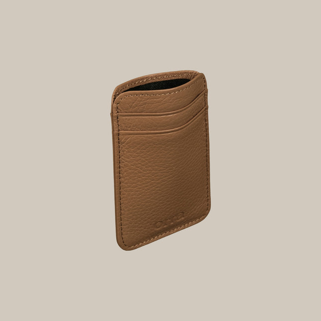 Chestnut - Vela 162 Ultra Slim Cardholder