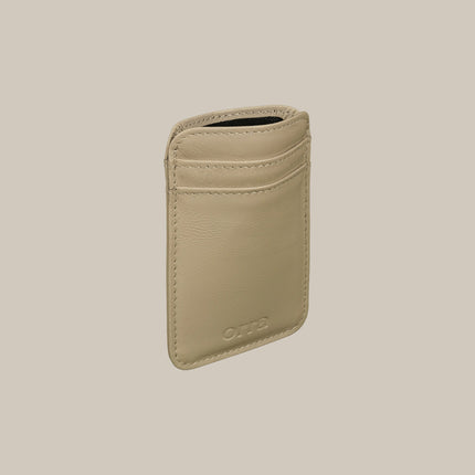 Taupe - Vela 162 Ultra Slim Cardholder