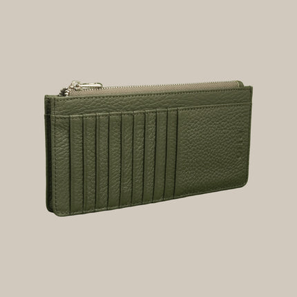 Olive – Elara 151 Large Zip Cardholder