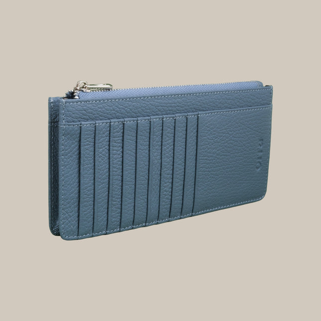 Denim Blue – Elara 151 Large Zip Cardholder