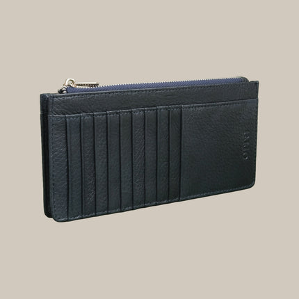 Navy – Elara 151 Large Zip Cardholder