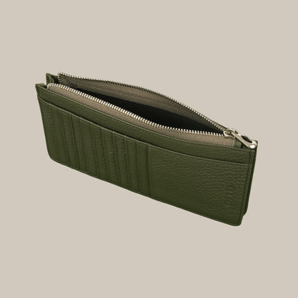 Olive – Elara 151 Large Zip Cardholder