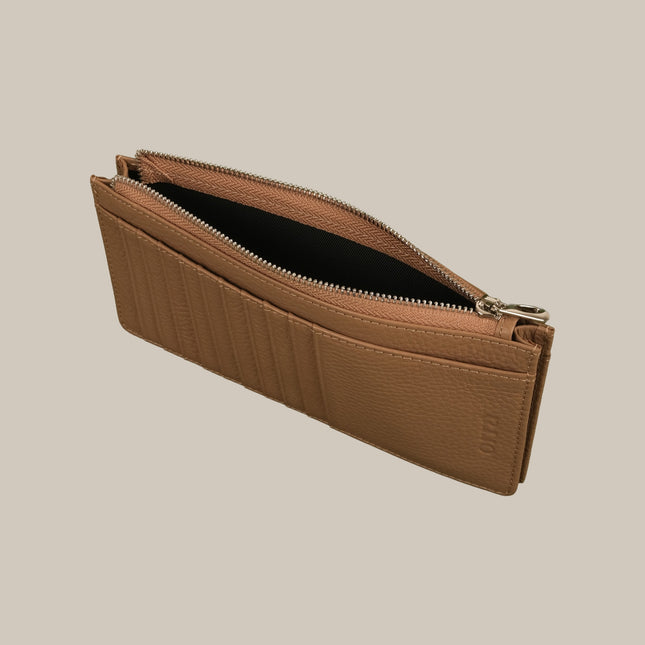 Chestnut – Elara 151 Large Zip Cardholder