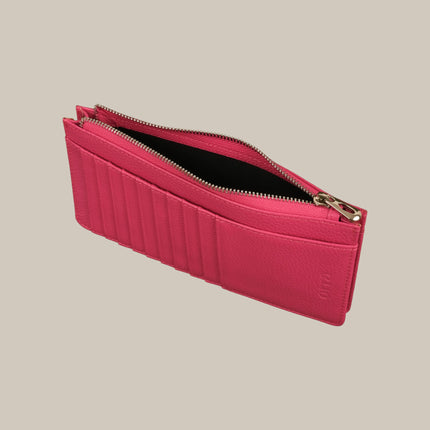 Pink – Elara 151 Large Zip Cardholder