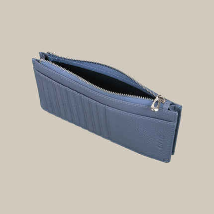 Denim Blue – Elara 151 Large Zip Cardholder