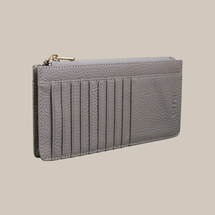 Mist Blue – Elara 151 Large Zip Cardholder