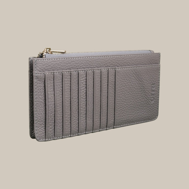 Mist Blue – Elara 151 Large Zip Cardholder