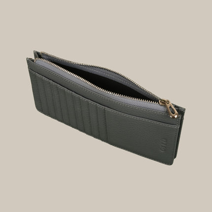 Mist Blue – Elara 151 Large Zip Cardholder